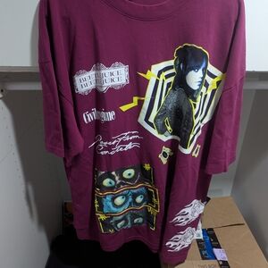 Beetlejuice Graphic T-Shirt in Purple